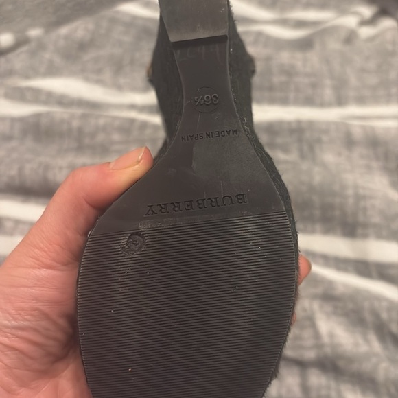 Burberry Wedges Size 36.5 - Picture 9 of 13